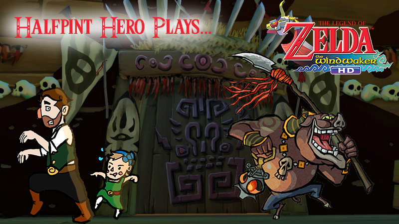 Illustration for article titled Halfpint Hero Plays... The Legend of Zelda: The Wind Waker - Phase the Second